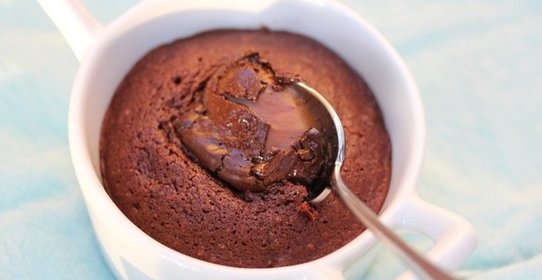 Брауни в кружке