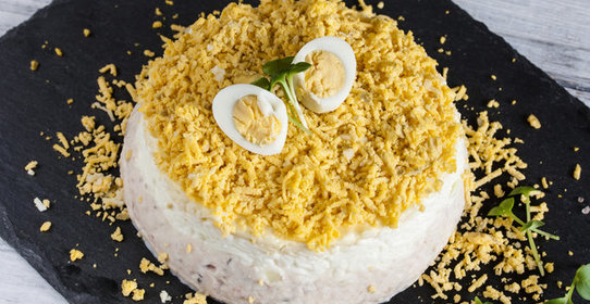 Салат Мимоза