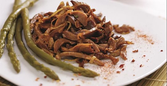 Куриные желудки по-корейски