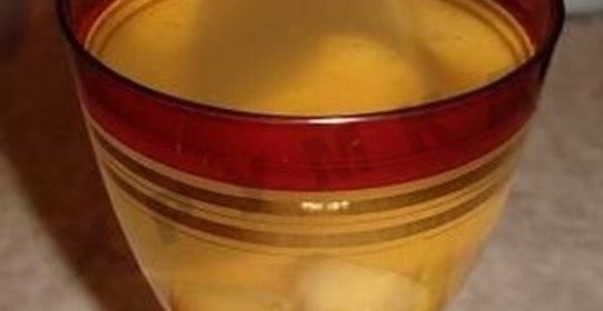 Айвовый компот из айвы