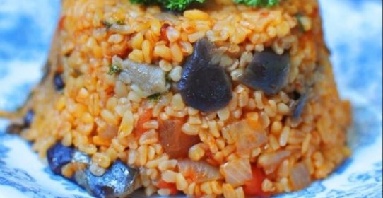 Овощной пилаф из булгура