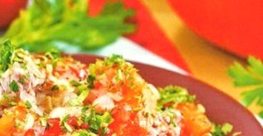 Тушеная баранина с тыквой (Пастынер)