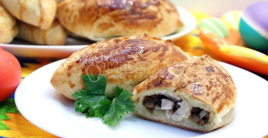 Миндальные пирожные с кофейным кремом