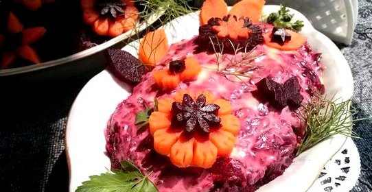 Новогодняя сельдь под шубой