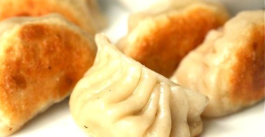 Манты со свининой