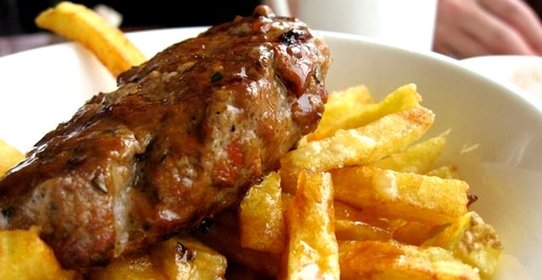 Баранина в микроволновке