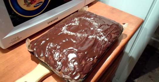 Пирог «Медовый» с шоколадным кремом