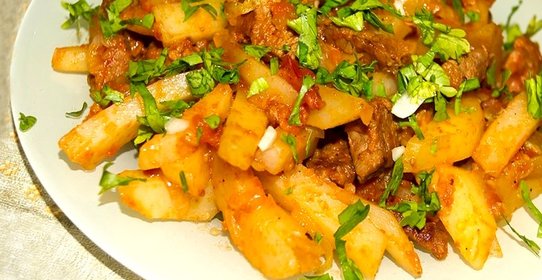 Азу по-татарски в мультиварке