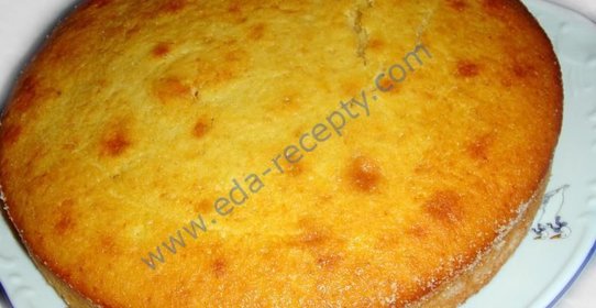 Апельсиновый пирог с апельсинами