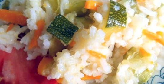 Плов с кабачками