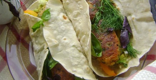 Нутовые котлеты