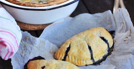 Черничный пирог в американском стиле