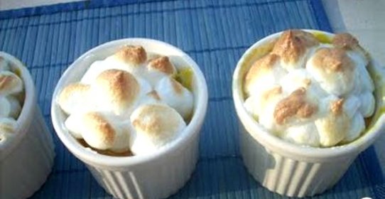 Пудинг из хурмы