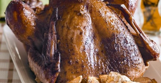 Индейка в пряной глазури