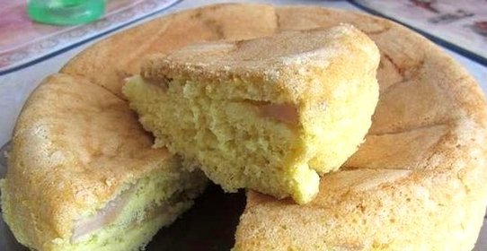 Пирог с яблоками в мультиварке Поларис