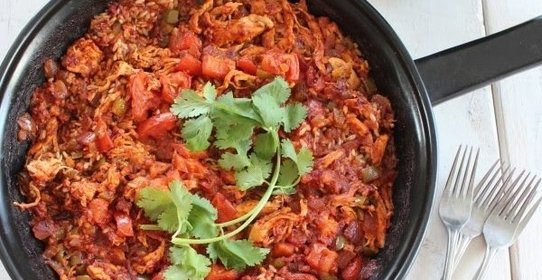 Паэлья с курицей