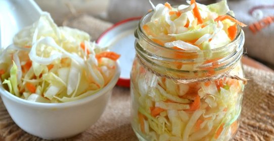 Маринованная сладкая капуста