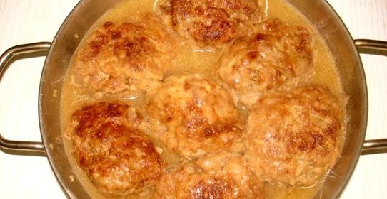 Котлеты из говядины