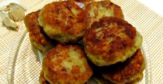 Картофельные котлеты с фаршем