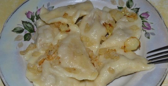 Вареники с мясом