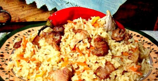 Плов со свининой