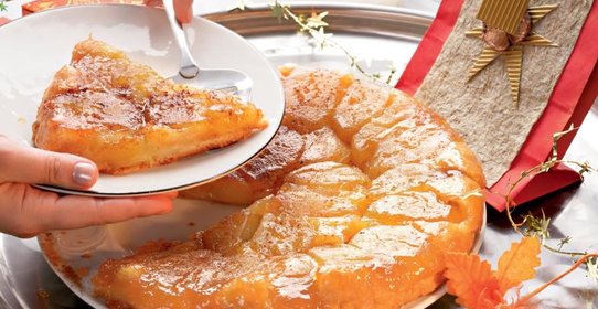 Яблочный пирог Татен