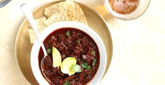 Говядина с помидорами и чили