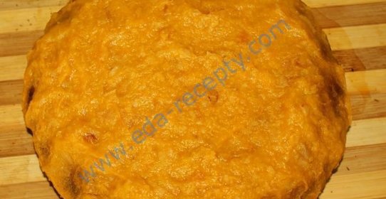 Постный пирог Оранжевое настроение