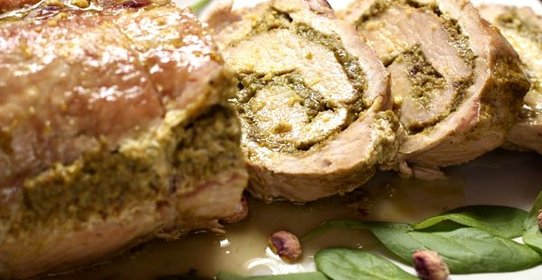 Рулет из свинины в мультиварке