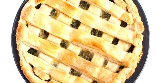 Пирог со свекольной ботвой