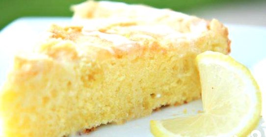 Лимонный пирог с оливковым маслом
