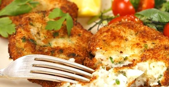 Котлеты из отварной рыбы