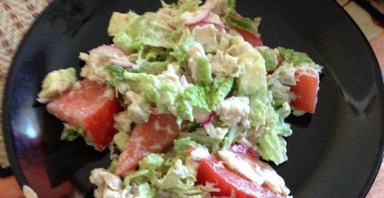 Калифорнийский куриный салат
