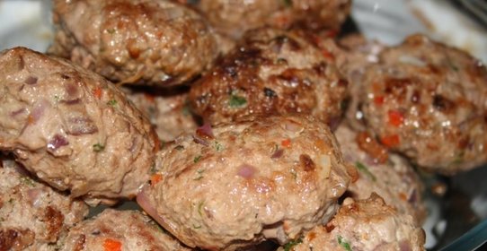 Сочные котлеты с болгарским перцем