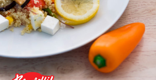Кускус с баклажанами