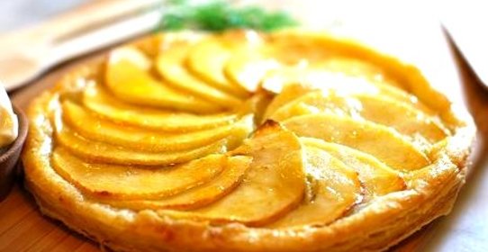 Галета с яблоками