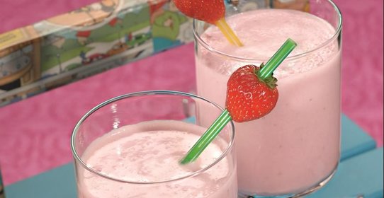 Клубничный ласси