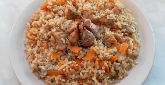 Узбекский плов с курицей домашний