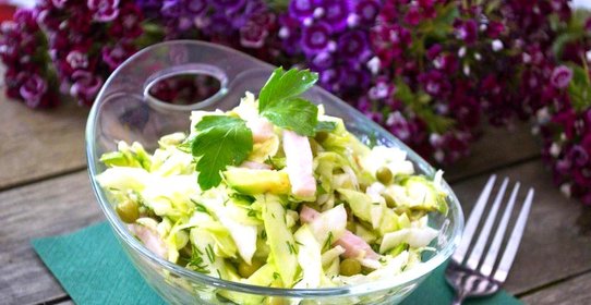 Салат Нежное лето