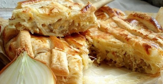 Луковый пирог
