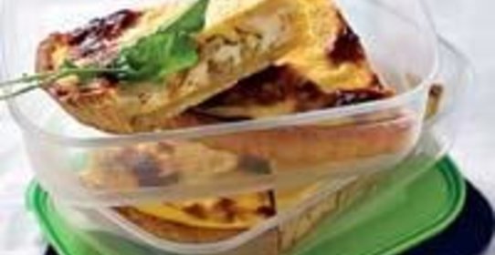 Пирог с козьим сыром и картофелем