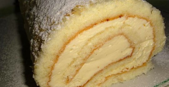 Творожный рулет