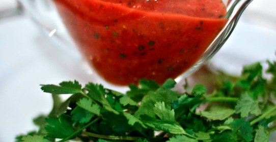 Соус из запеченных перцев