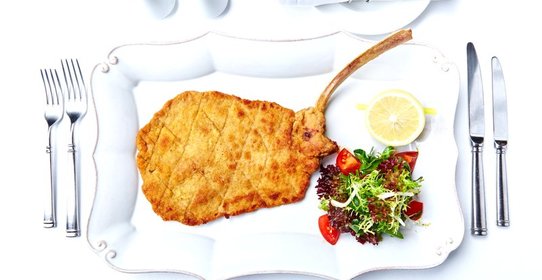 Телятина по‑милански из ресторана Buono