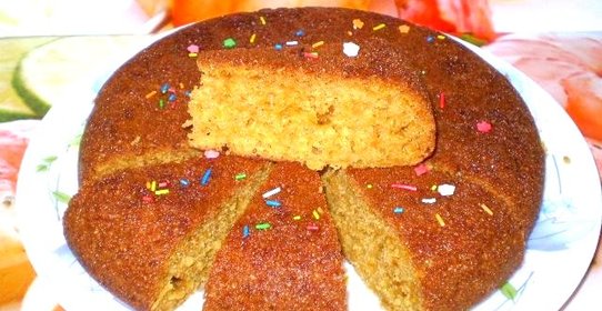 Морковный пирог