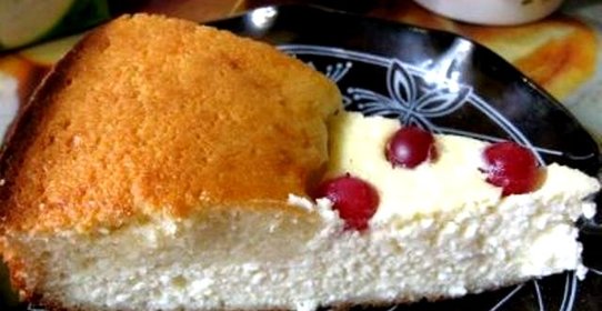 Быстрый творожный пирог