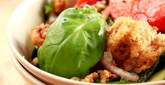 Панцанелла с базиликом