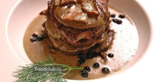 Клопс с грибами