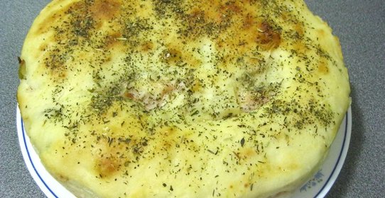 Закрытый овощной пирог