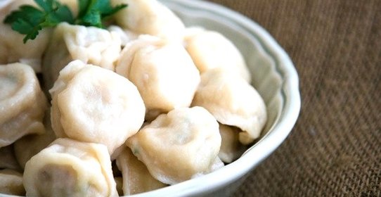 Пельмени с куриным фаршем